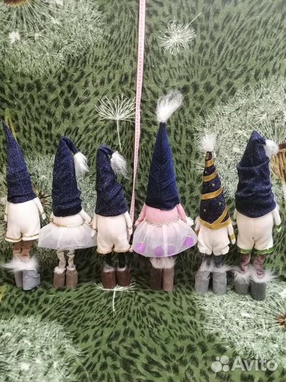 Поделки.игрушки, гномы, снегурочки в подарок