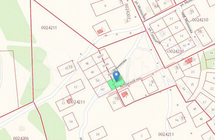 Участок 9,8 сот. (ИЖС)