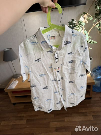 Пакет фирменных вещей на мальчика 10-12 лет