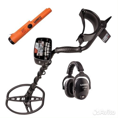 Металлоискатель Garrett AT Max с наушниками и пин