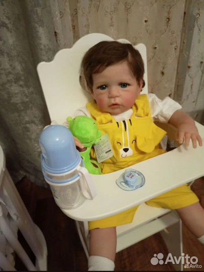 Кукла Реборн мальчик 60 см