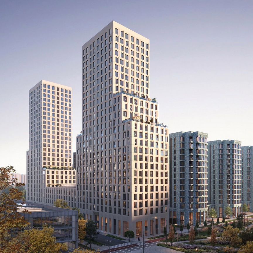 2-к. квартира, 53,5 м², 5/27 эт.