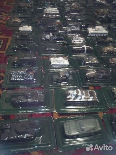 Коллекция Русские танки 99 шт