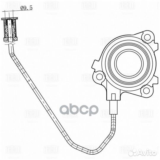 Муфта выкл. сцеп. для а/м Opel Astra J (10) /In