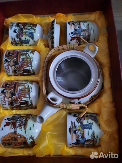 Стаканы стекло, наборы для специй, сервиз чайный