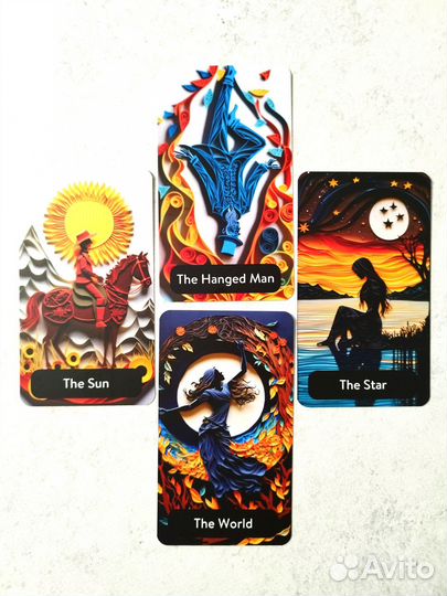 Карты таро Радужный Квиллинг