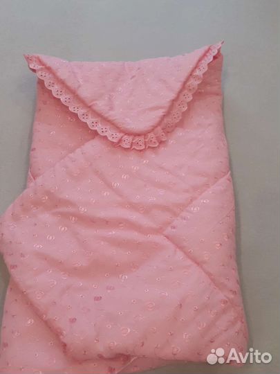 Одеяло на выписку, ванночка в подарок