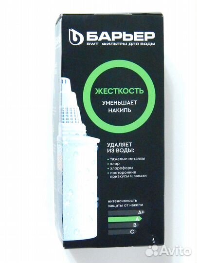 Кассета сменная картридж барьер Жесткость в кувшин