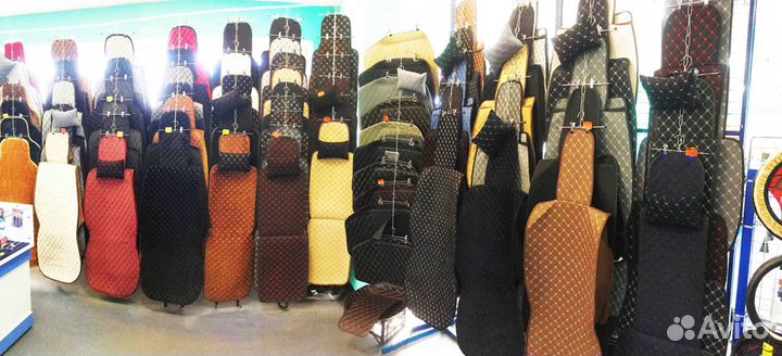 Чехлы алькантара на полный салон автомобиля