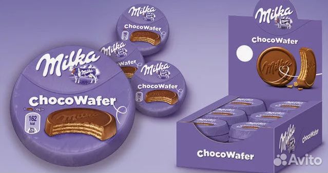 Milka вафли