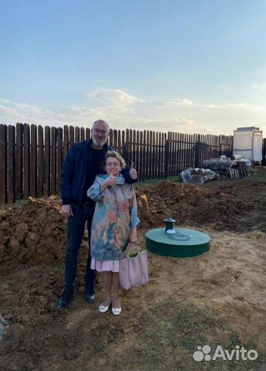 Установка автономной канализации, септики под ключ