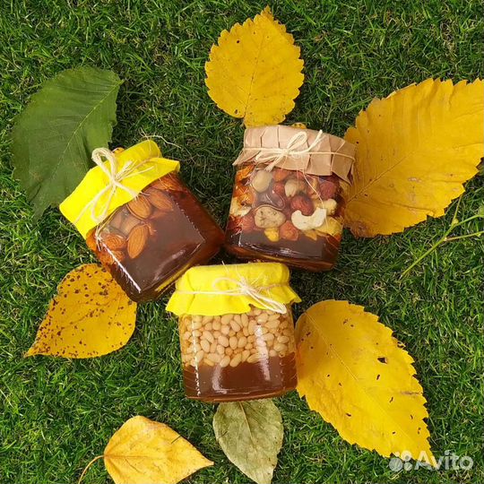 Мед с орехами