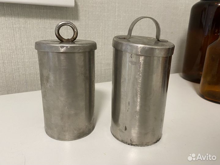 Стакан медицинский нержавейка СССР