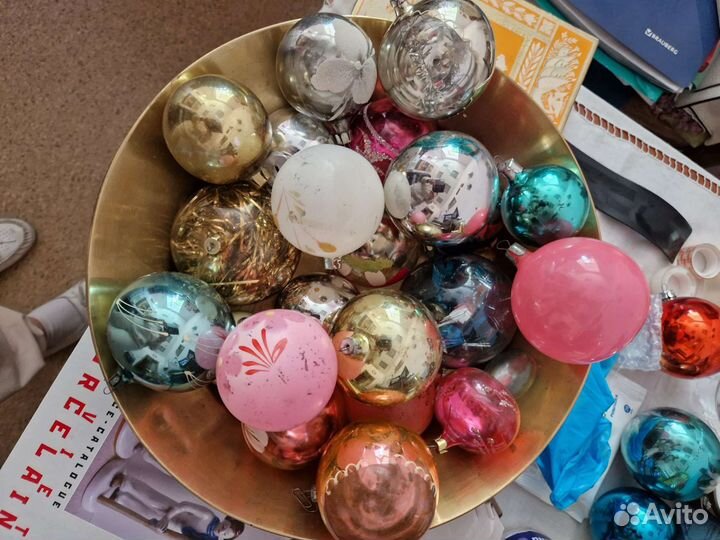 Елочные игрушки СССР