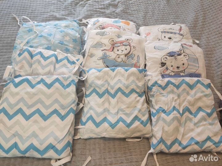 Бортики в детскую кроватку