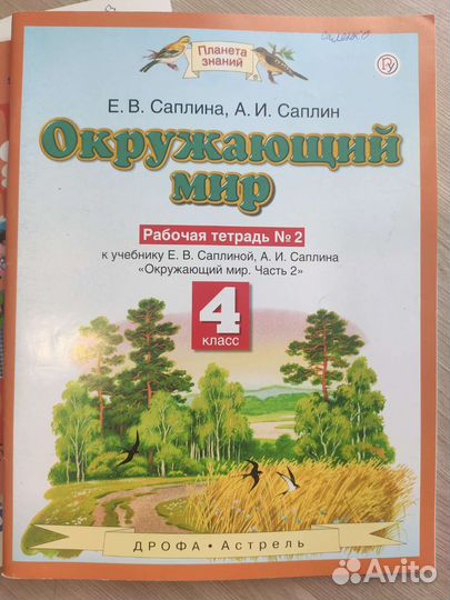 Рабочая тетрадь впр 4 класс