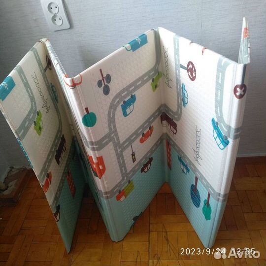 Складной детский коврик