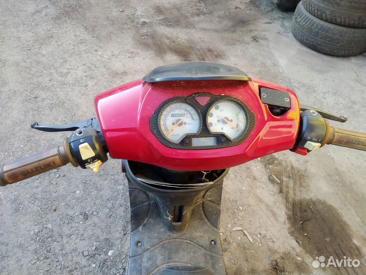 Vento скутер на ходу