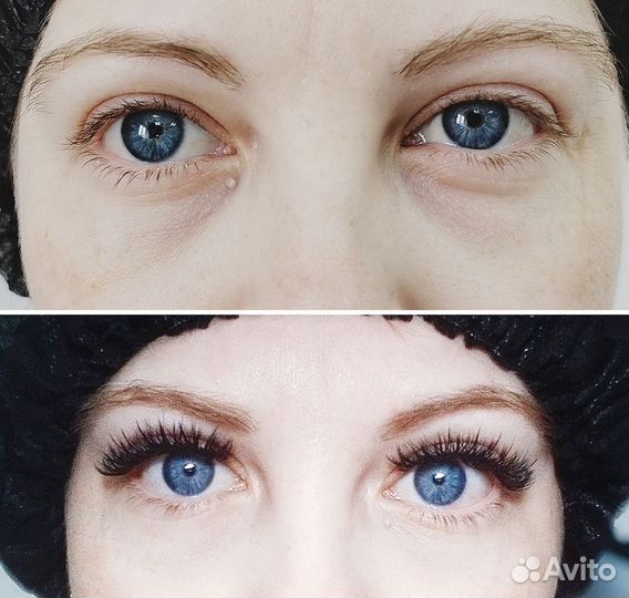 Наращивание ресничек, салон на спутнике)