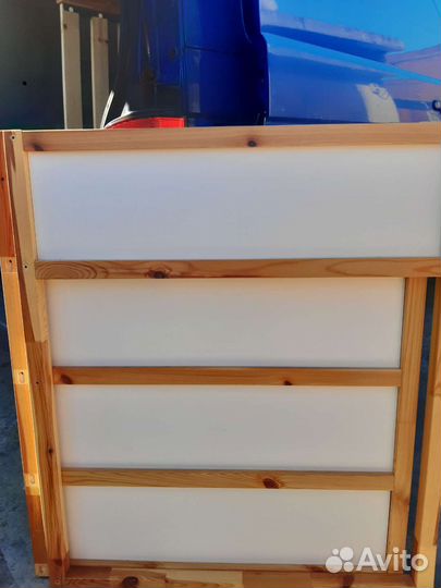 Кровать чердак детская IKEA Kura (Кюра)