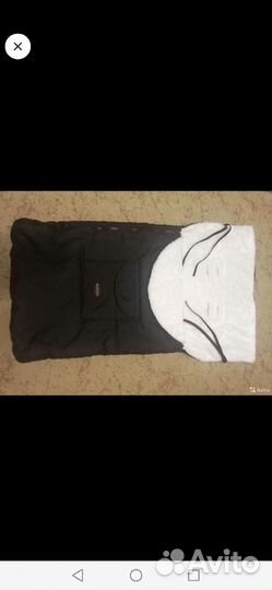 Зимний конверт в коляску