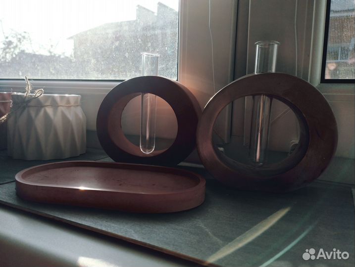 Ваза из гипса