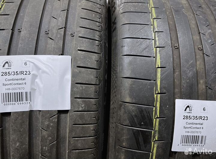 Continental SportContact 6 285/35 R23 94Y