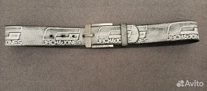 Мужской кожаный ремень J&J Оригинал