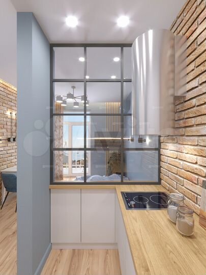 Квартира-студия, 24,1 м², 17/19 эт.