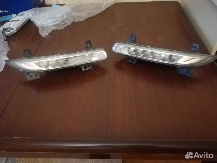 Дневные ходовые огни Renault fluence