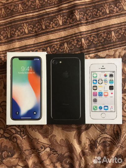 Коробки для iPhone Х. 7. 5s