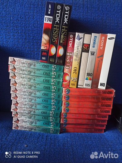 Видео кассеты с записями и чистые бесплатно