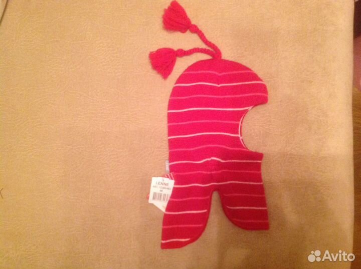 Шапка- шлем зимняя Lenne для девочки новая 46 р