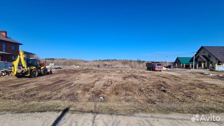 Уборка расчистка участка Снос домов