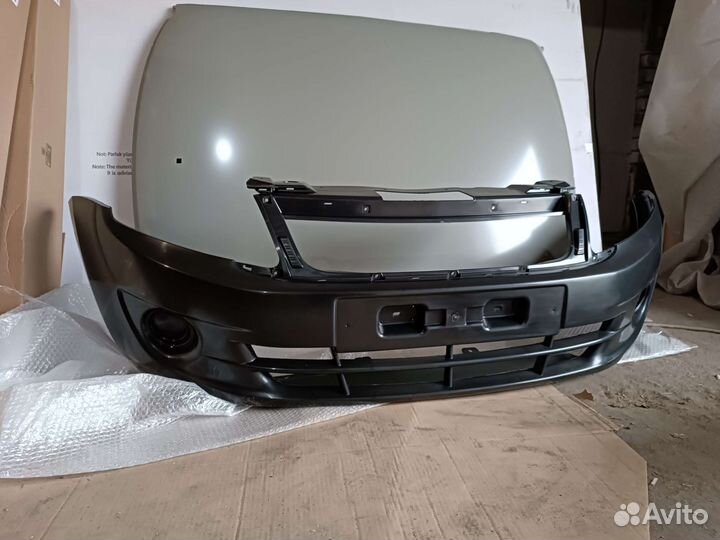 Бампер передний Лада гранта неокрашенный