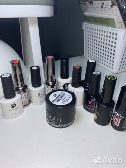 Набор гель лаков баз и гелей для маникюра