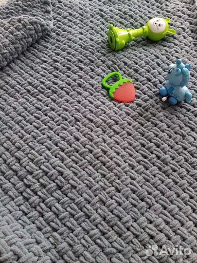 Плед одеялко детский плюшевый