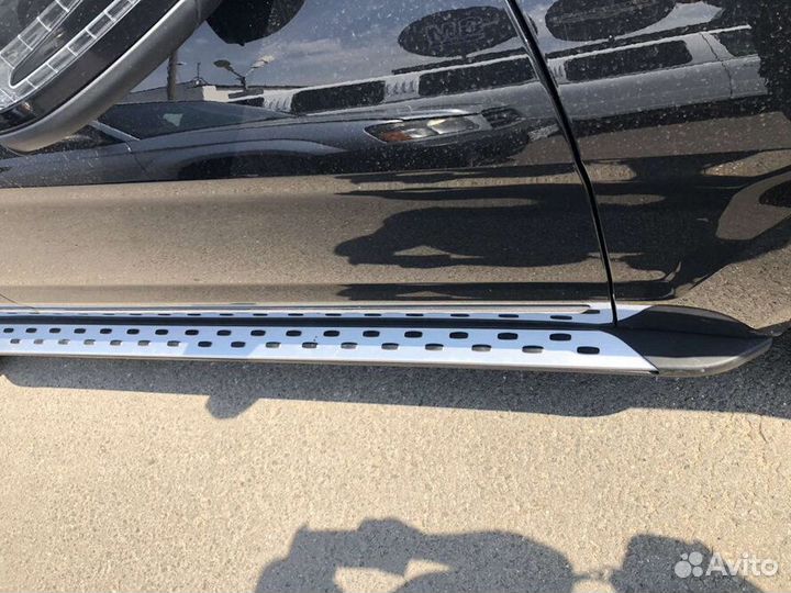 Боковые пороги OEM для Mercedes Benz GLK X204