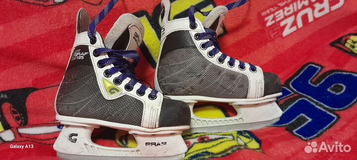 Продам коньки фирмы graf, р-р 28