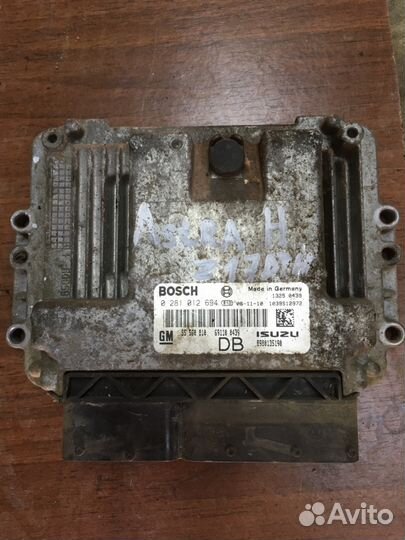 Эбу 0281012694 Opel Astra H 1.7cdti