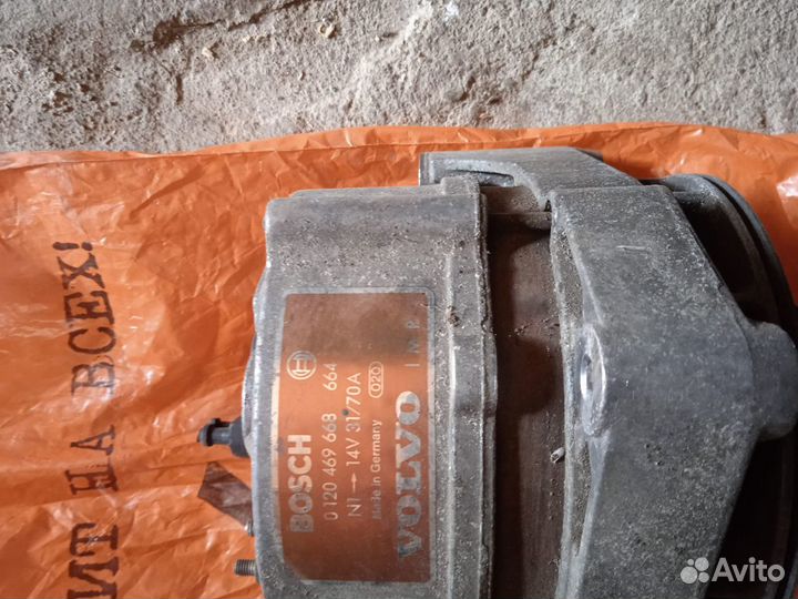 Генератор volvo-940