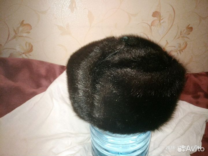 Шапка - ушанка белёк