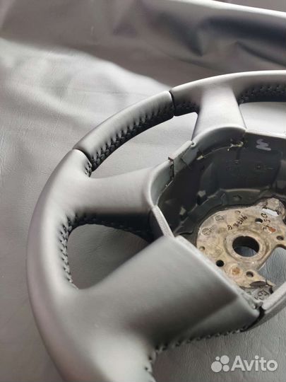 Руль skoda octavia a5 рестайлинг кожаный