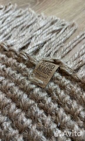 Коврик из джута