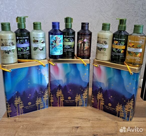 Наборы Ив роше в жестяной подарочной коробке