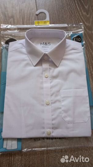 Новая рубашка M&S, р.128
