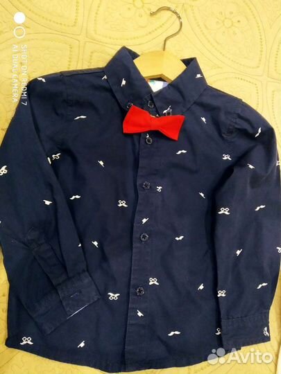 Рубашки для праздника на 2 года