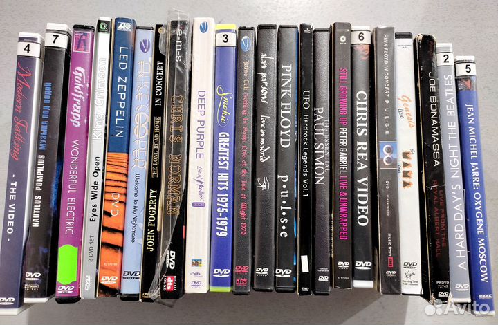 Музыка на DVD разные