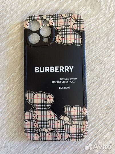Чехол Burberry на iPhone 12 pro max