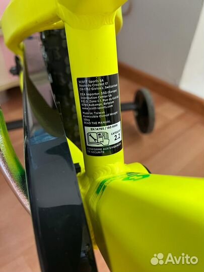 Детский велосипед Scott